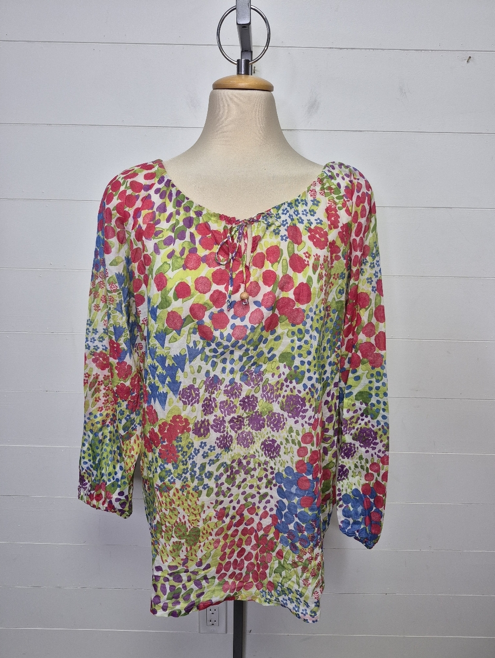 Marimekko Kukkameri Cotton Tunic Size L - Picture 2 of 10